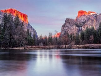 Randonnees en Californie, ici a Yosemite