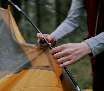 Trek-Tent : Le Bâton De Randonnée Qui Se Transforme En Tente En 60 Secondes